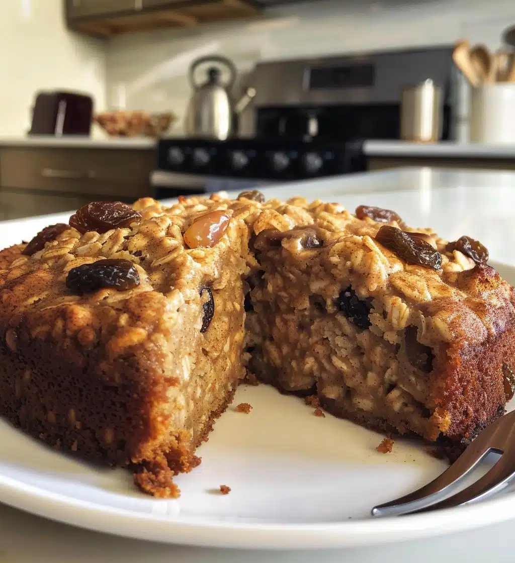 Cinnamon Spice Oatmeal Bake - detail 1