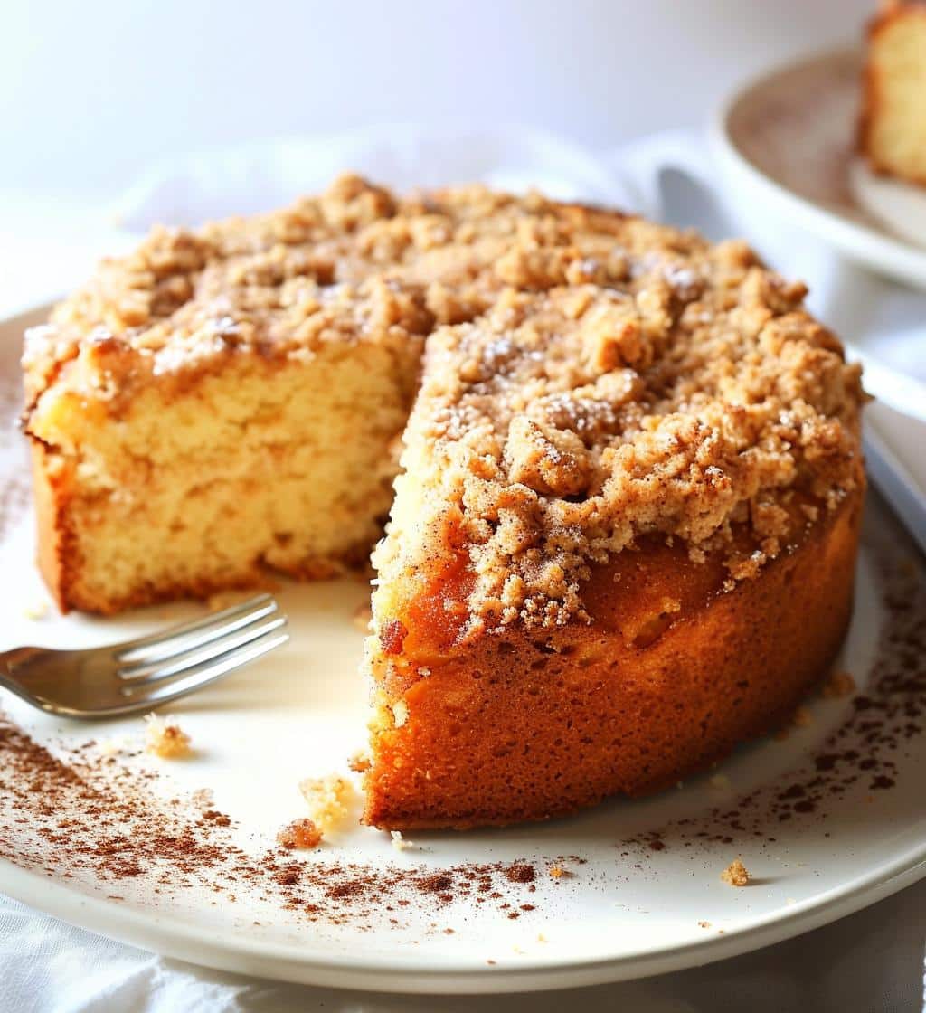 Cinnamon Streusel Coffee Cake - detail 1