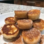 Cinnamon Sugar Mini Pancake Bites
