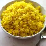 Coconut Turmeric Rice