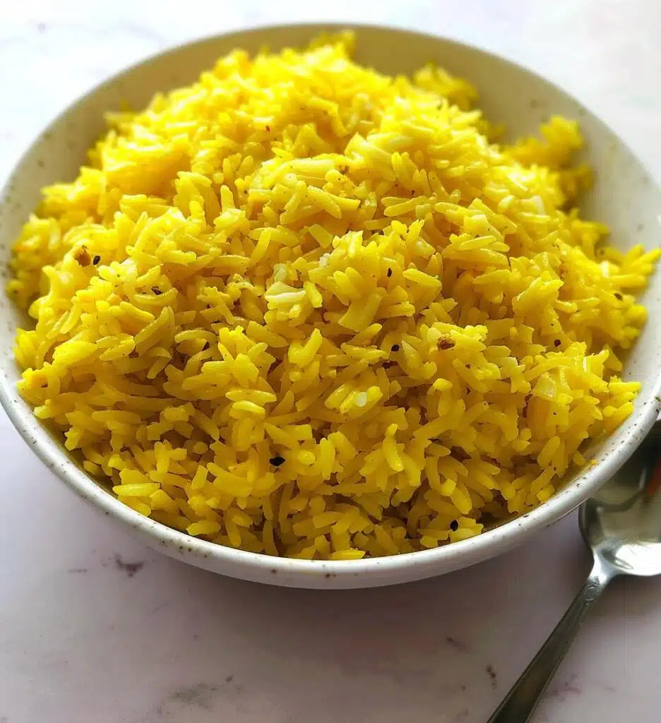 Coconut Turmeric Rice
