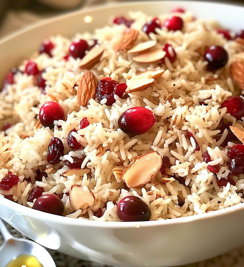Cranberry Almond Rice Pilaf