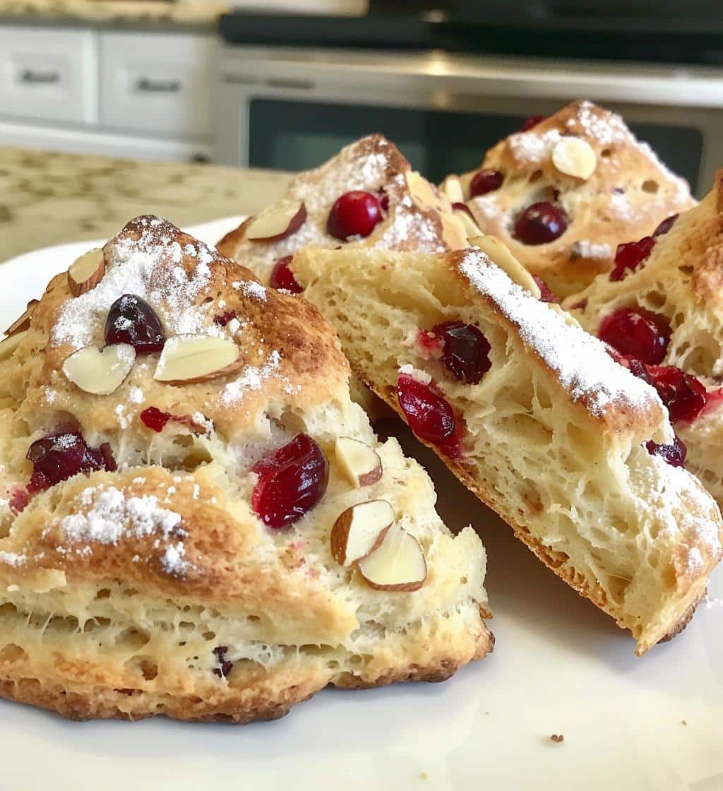 Cranberry Almond Scones