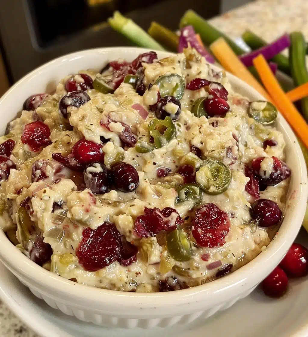 Cranberry Jalapeño Dip (sweet + tangy) - detail 1
