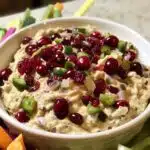 Cranberry Jalapeño Dip (sweet + tangy)