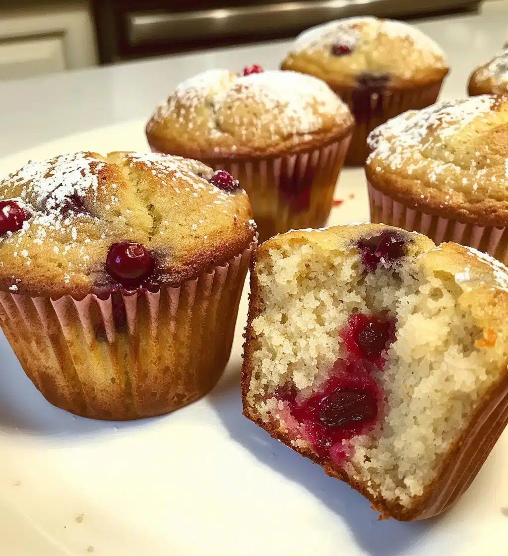 Cranberry Orange Muffins - detail 1