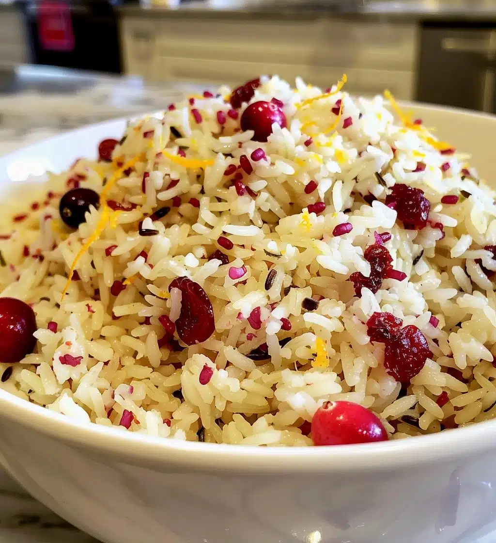 Cranberry Orange Rice Pilaf - detail 1