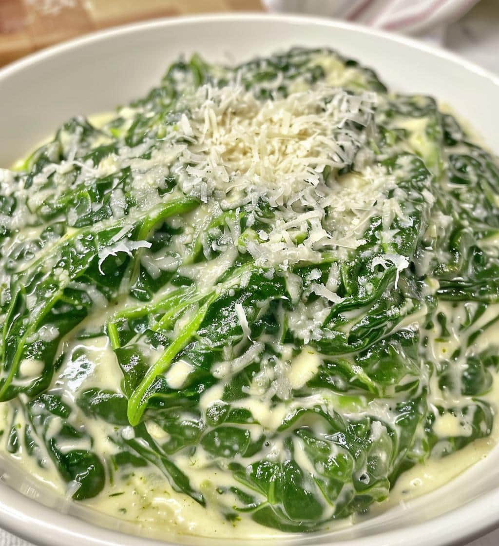 Creamed Spinach - detail 1