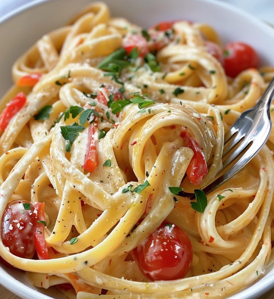 Creamy Cajun Pasta (no sausage)