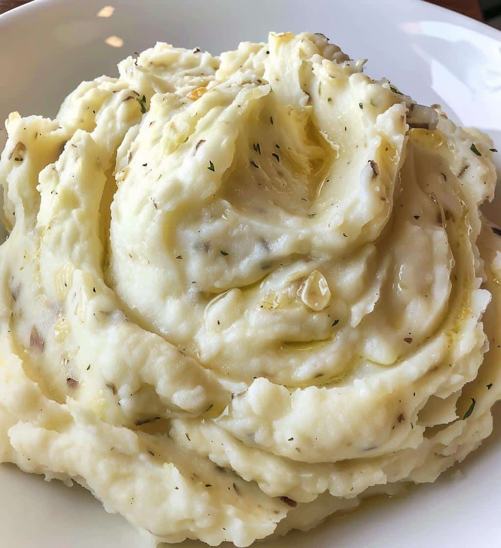 Creamy Garlic Mashed Potatoes - detail 1