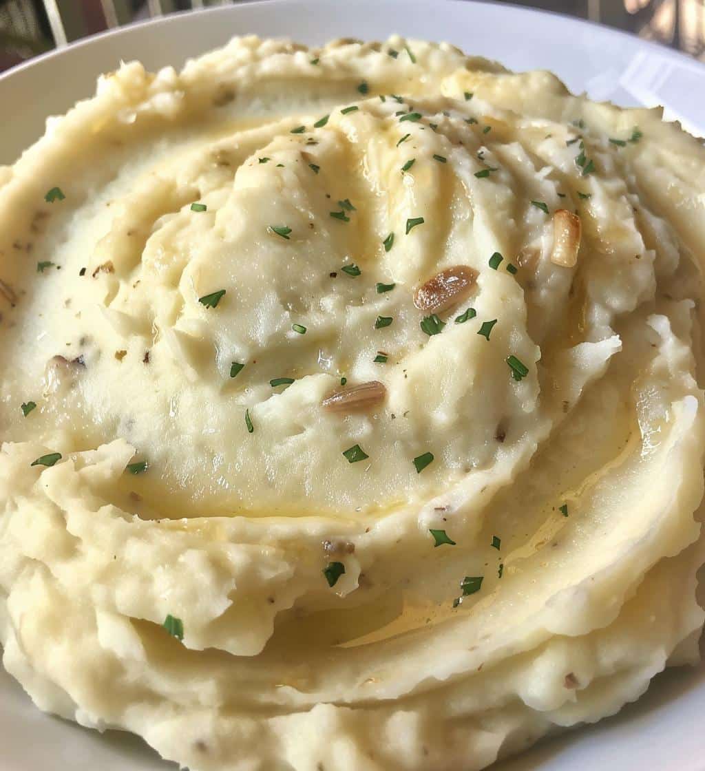 Creamy Garlic Mashed Potatoes