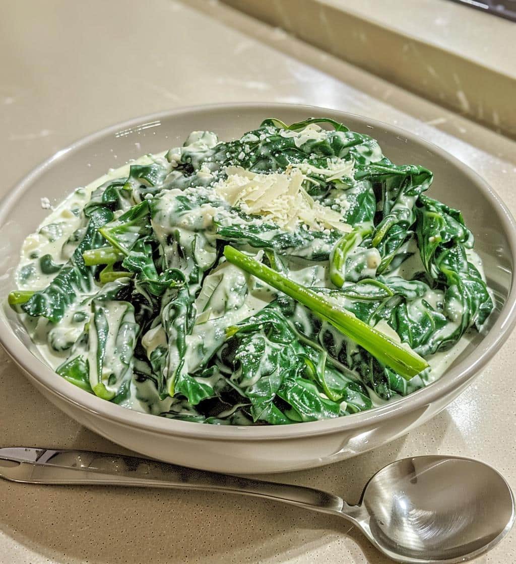Creamy Garlic Swiss Chard - detail 1