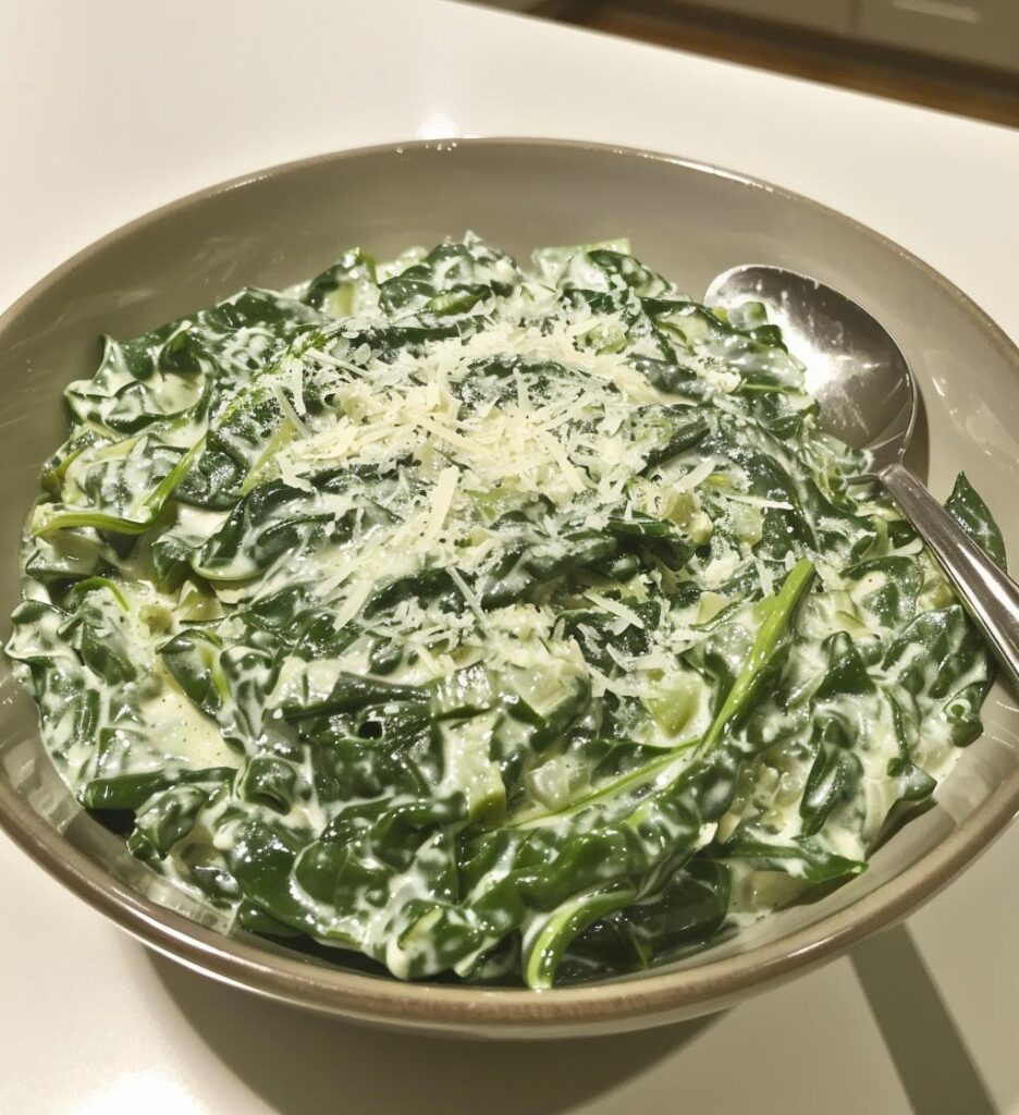 Creamy Garlic Swiss Chard