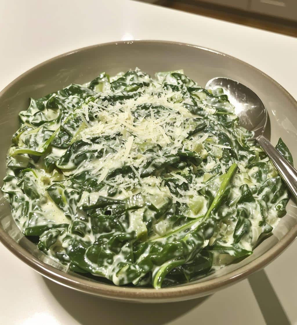 Creamy Garlic Swiss Chard