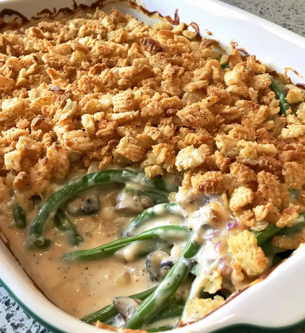 Creamy Green Bean Casserole
