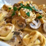Creamy Mushroom Tortellini