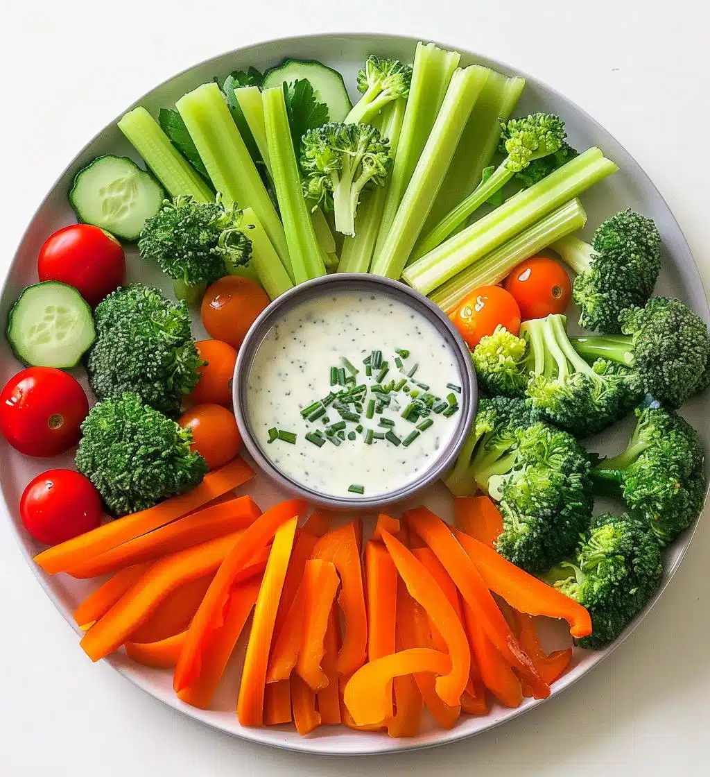 Creamy Ranch Veggie Platter - detail 1