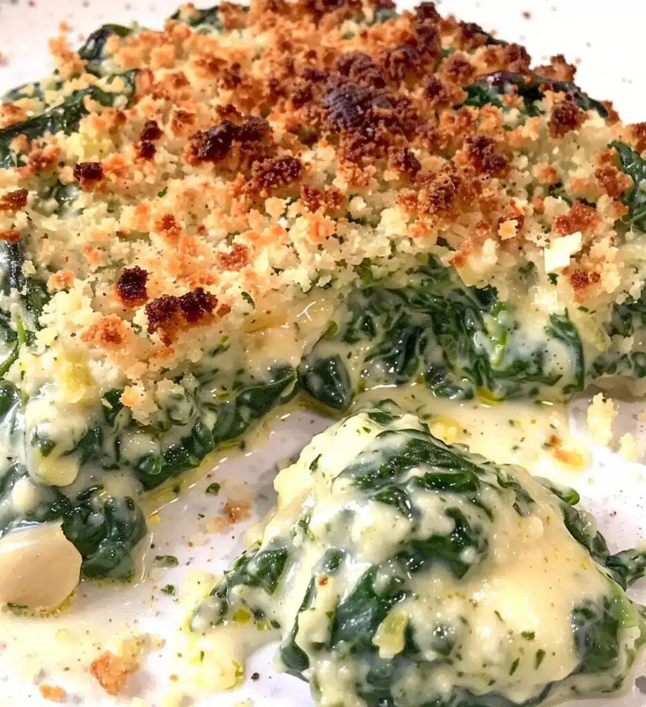 Creamy Spinach Bake
