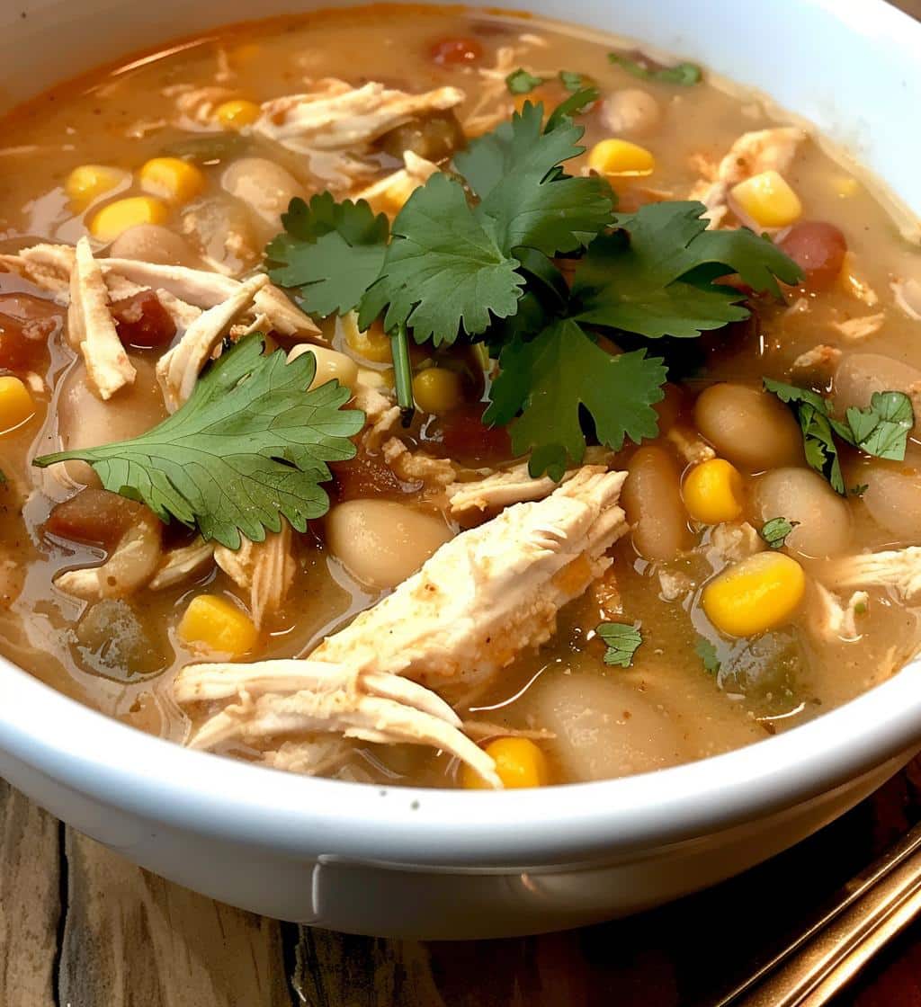 Creamy White Bean Chicken Chili
