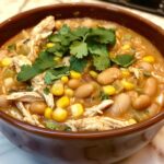 Creamy White Chicken Chili (classic slow cooker)