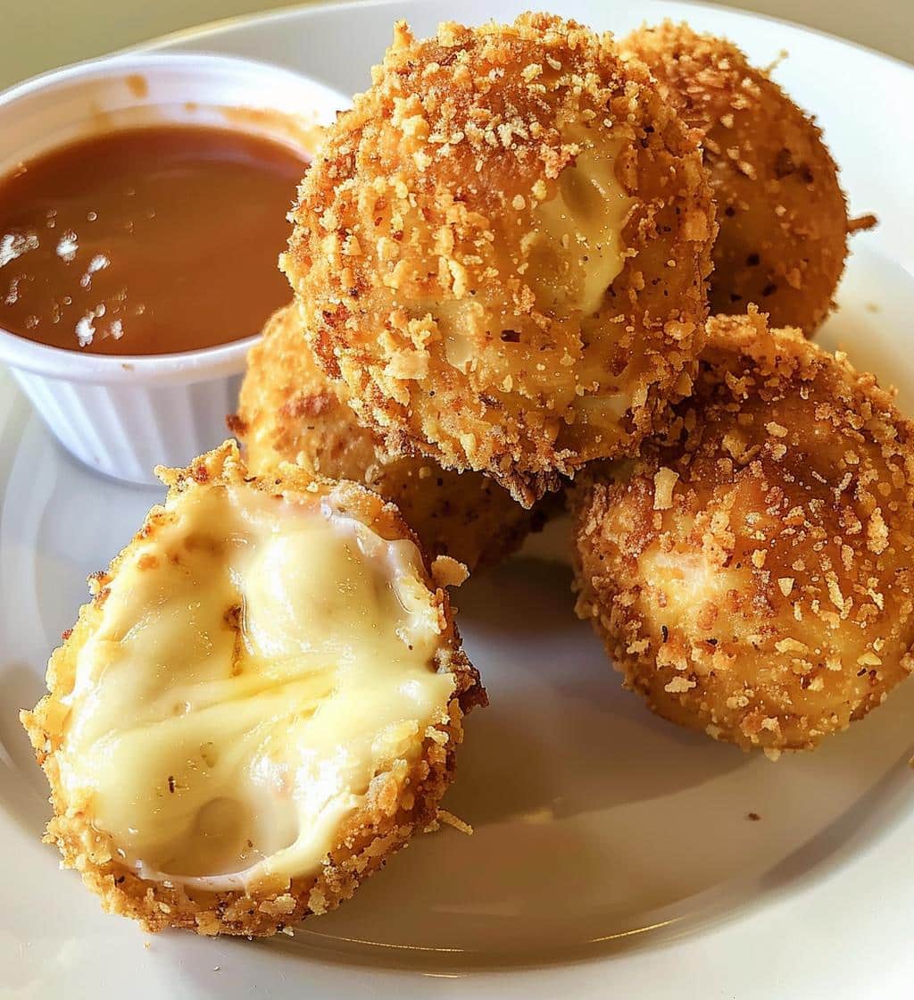 Crispy Chicken Cheese Balls