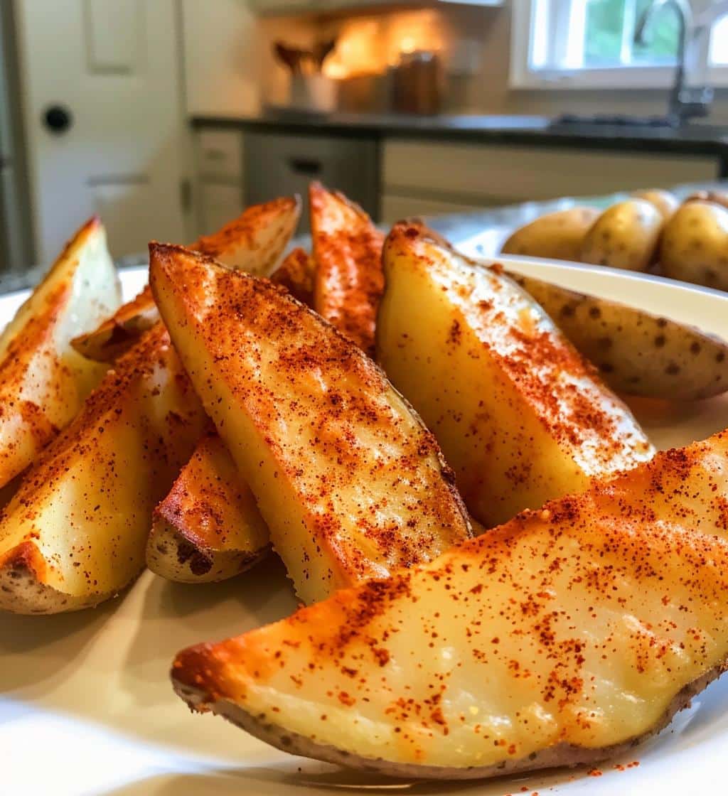 Crispy Paprika Potato Wedges
