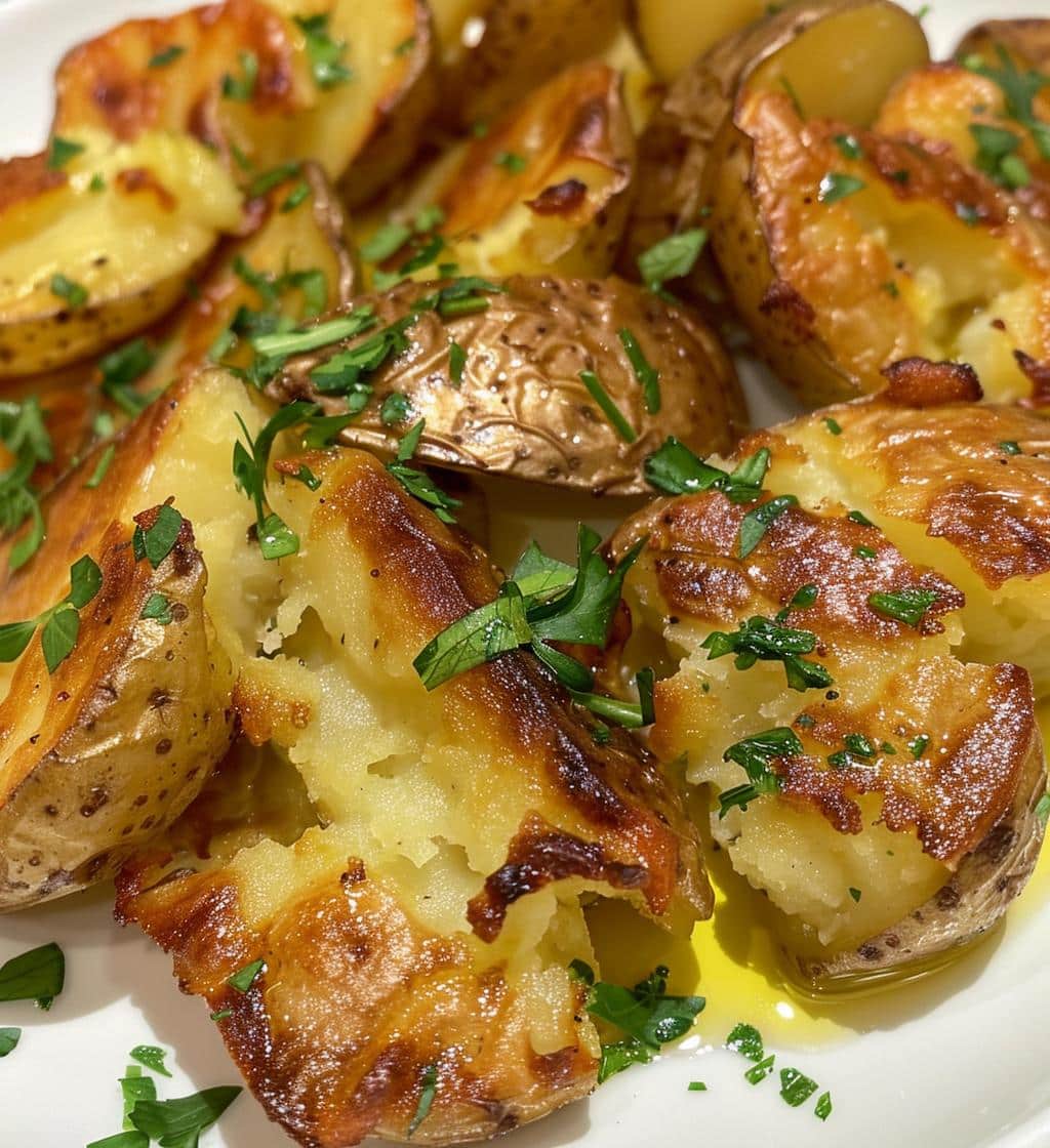 Crispy Smashed Potatoes