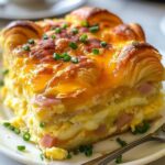 Croissant Breakfast Casserole