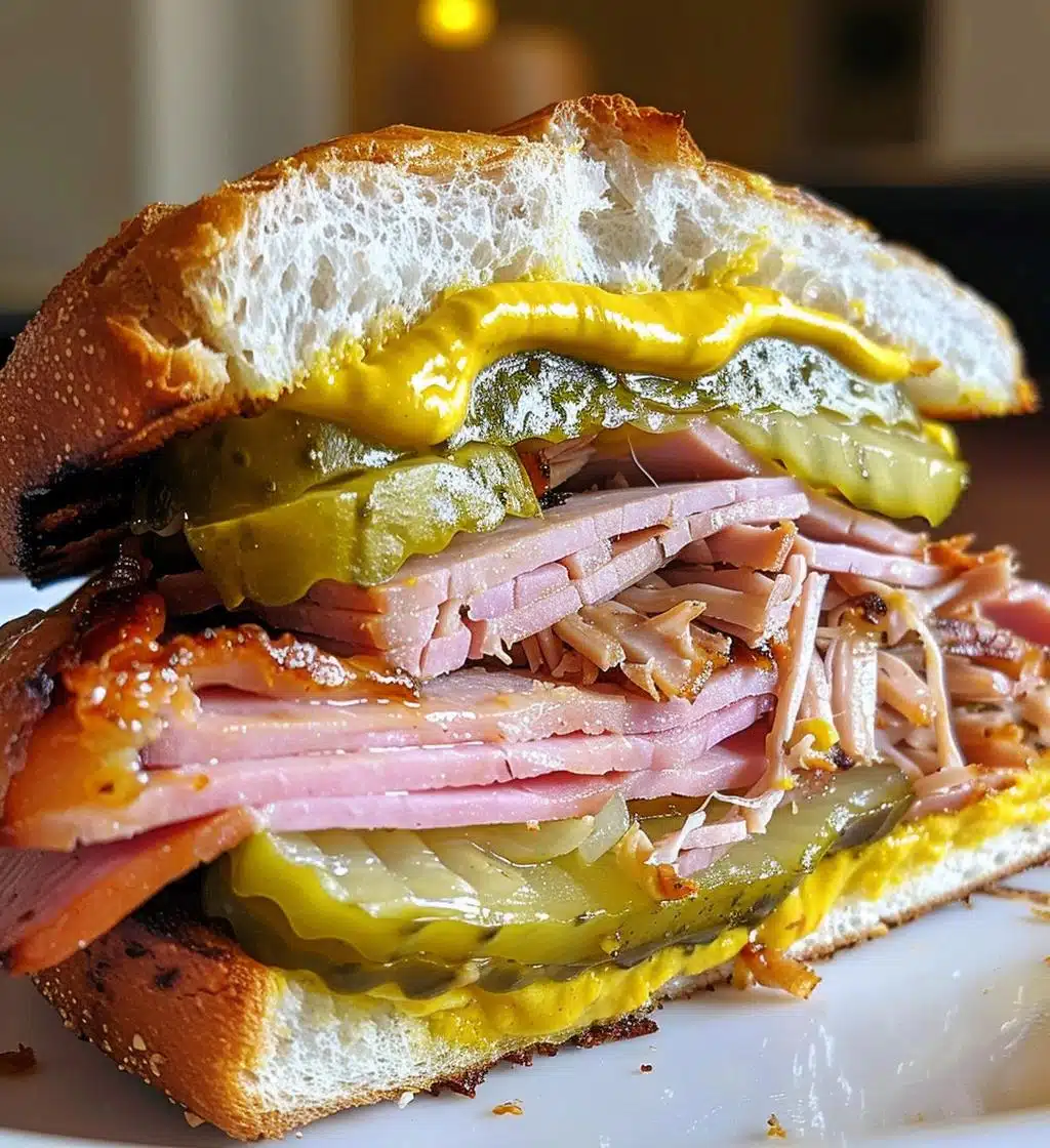 Cuban Chopped Grinder Sandwich