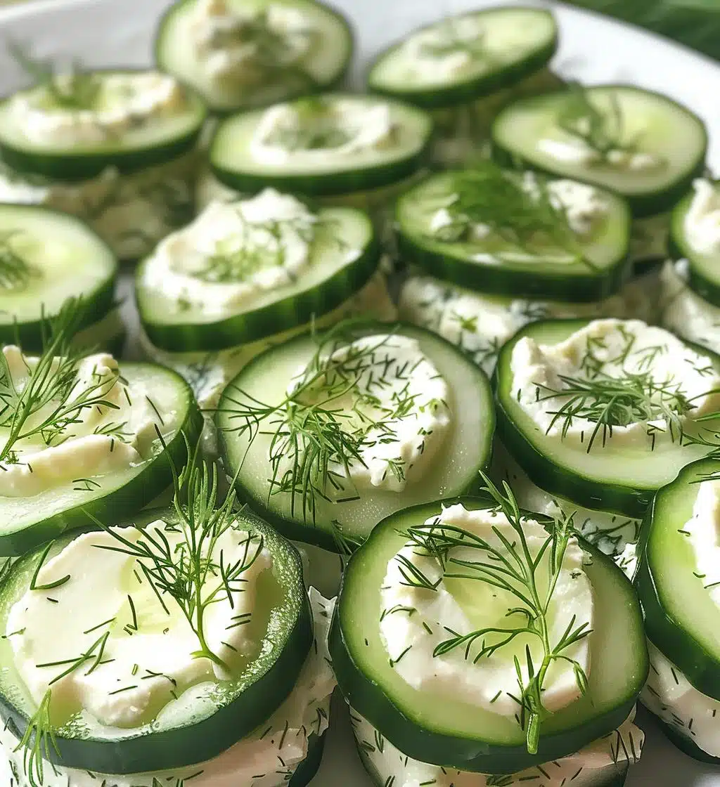 Cucumber Cream Cheese Bites - detail 1