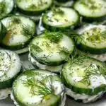 Cucumber Cream Cheese Bites