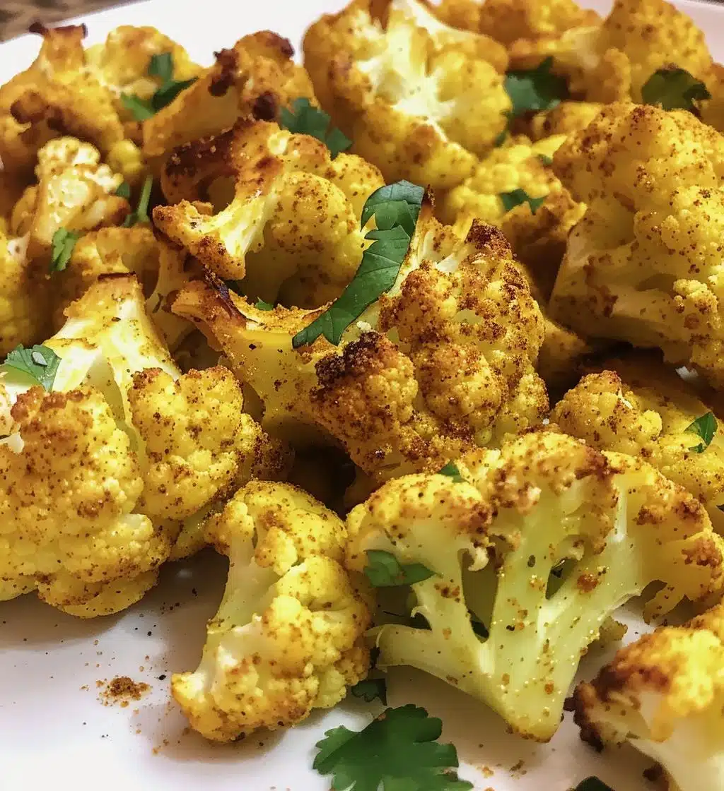 Curried Roasted Cauliflower - detail 1