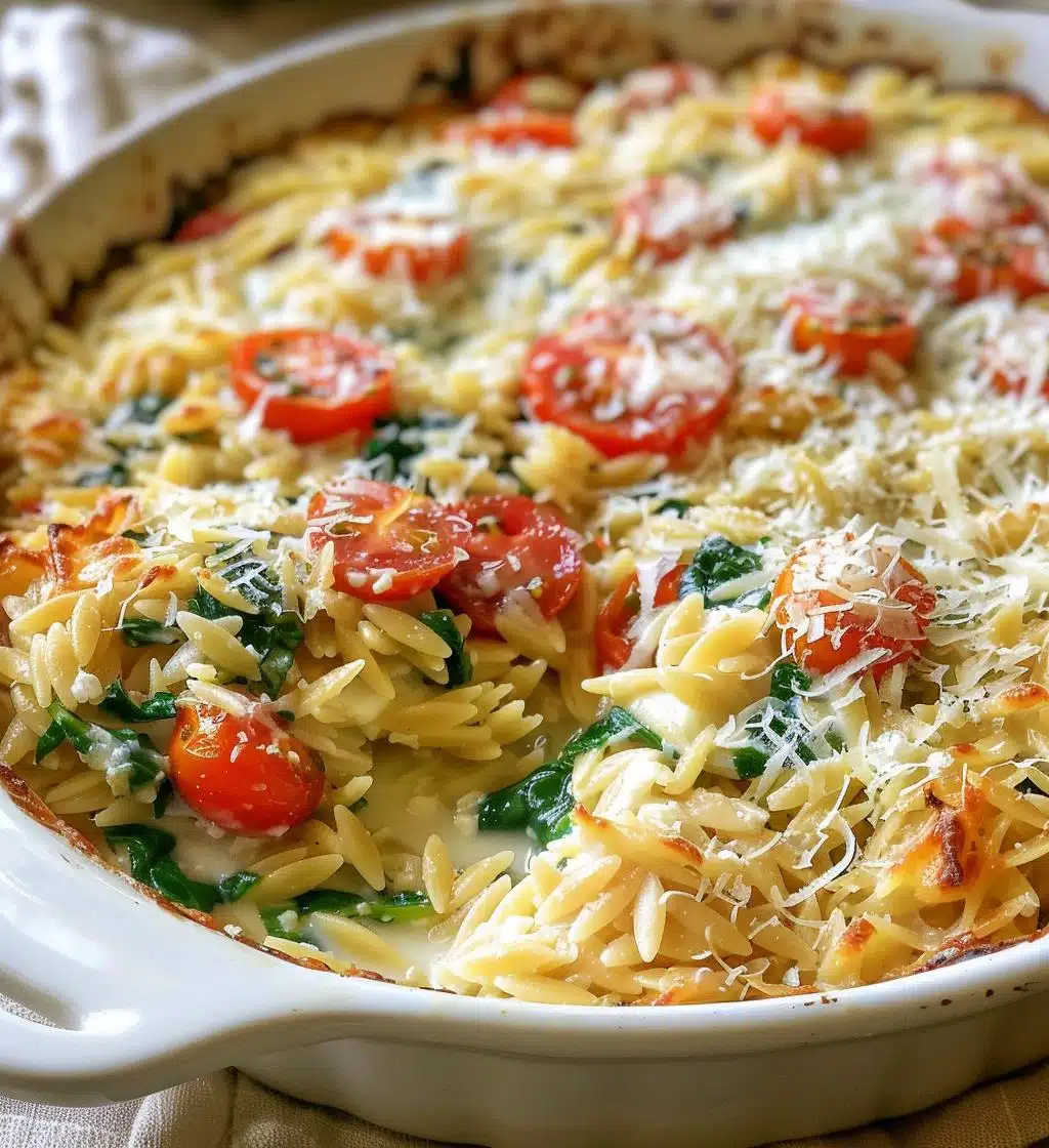 Easy Boursin Orzo Bake - detail 1