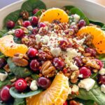 Festive Orange & Cranberry Salad
