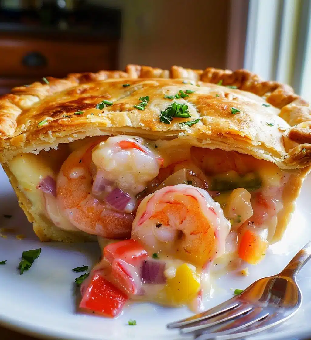 Florida Shrimp Pie - detail 1