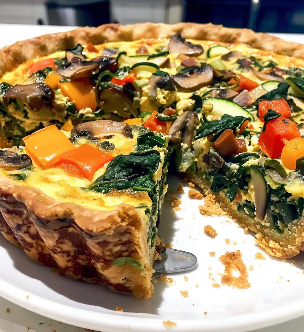 Garden Veggie Quiche