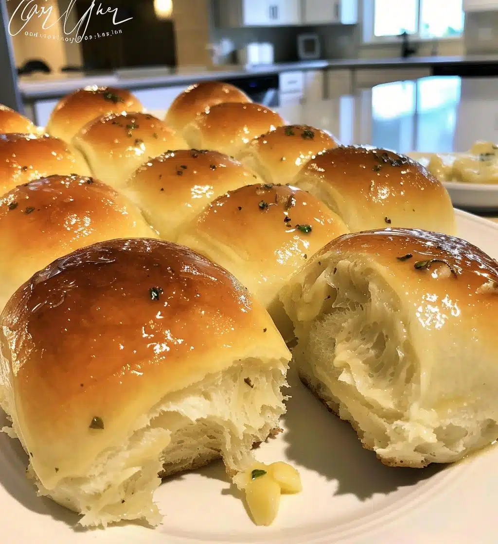 Garlic Butter Dinner Rolls