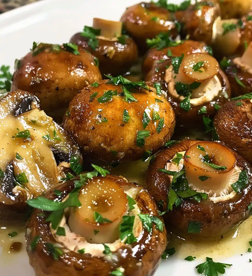 Garlic Butter Mushrooms - detail 1