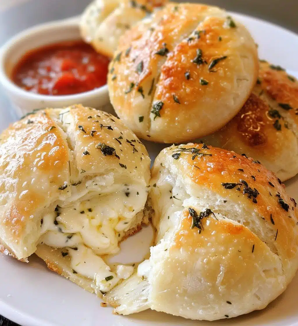 Garlic Herb Cheese Bombs - detail 1