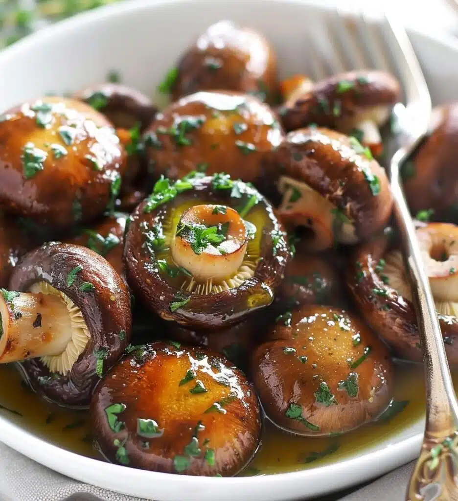 Garlic Herb Mushrooms