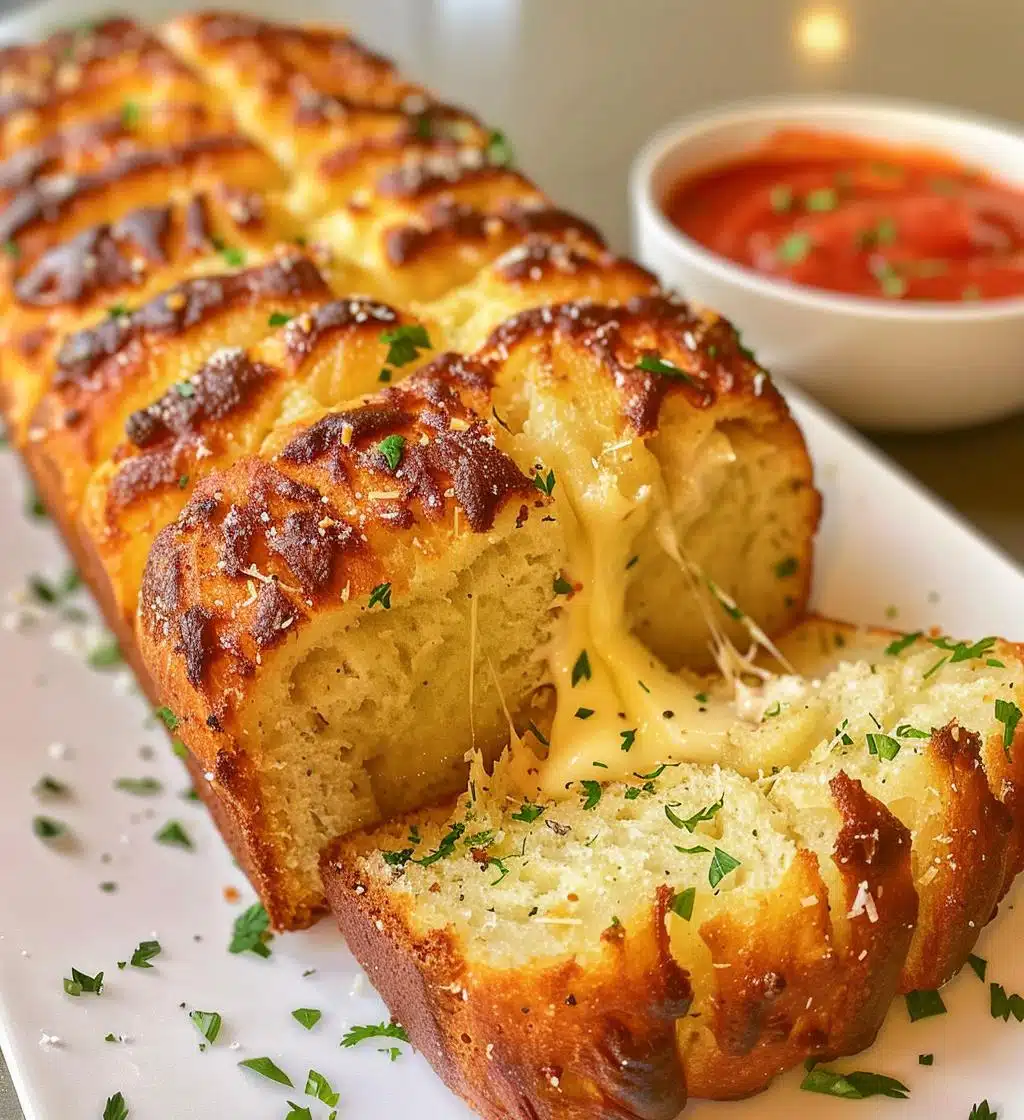 Garlic Parmesan Pull-Apart Bread - detail 1