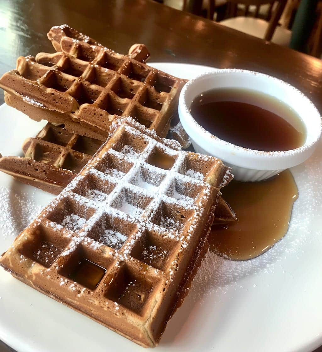 Gingerbread Waffle Sticks - detail 1