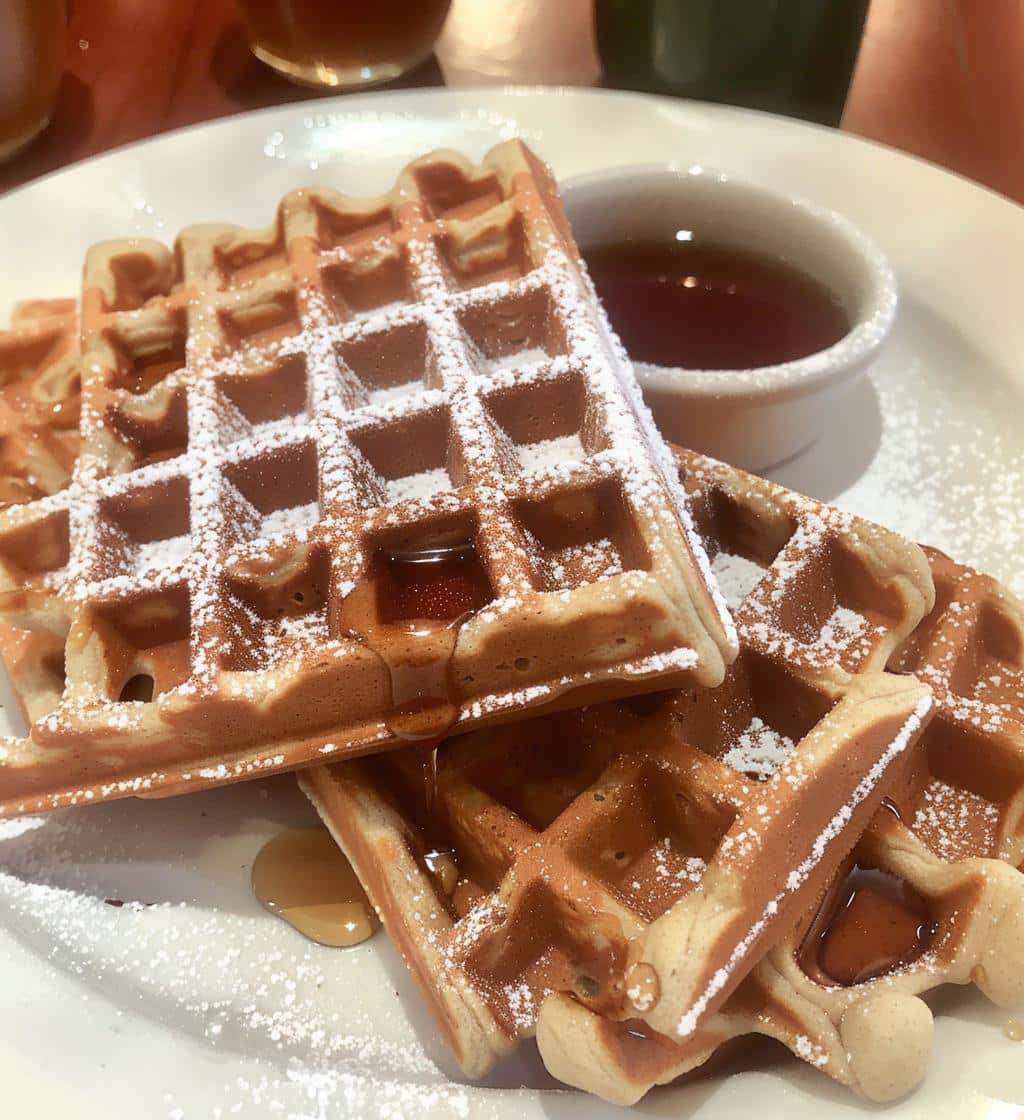 Gingerbread Waffle Sticks