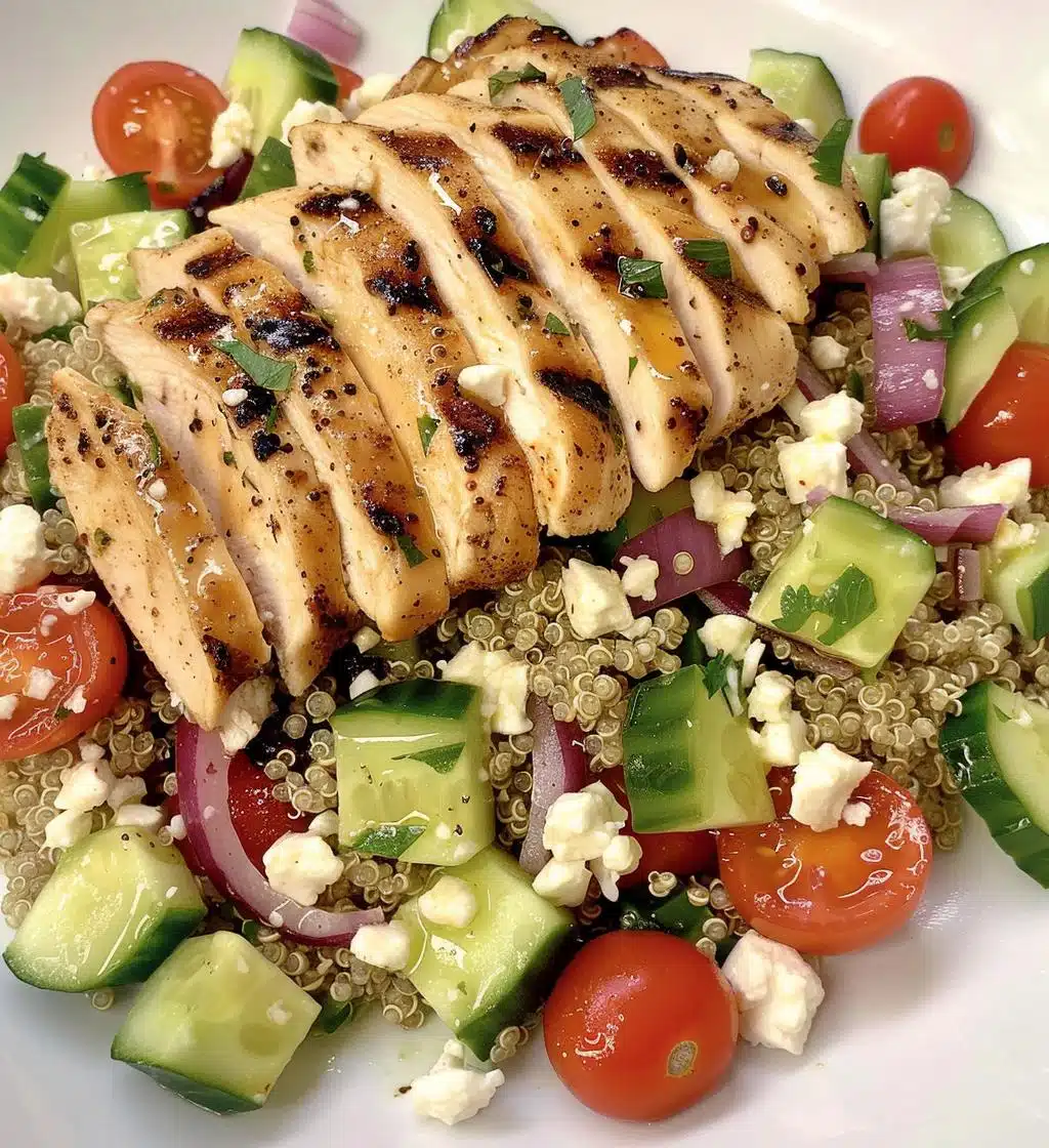 Greek Chicken with Quinoa Salad - detail 1
