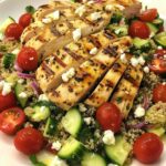 Greek Chicken with Quinoa Salad