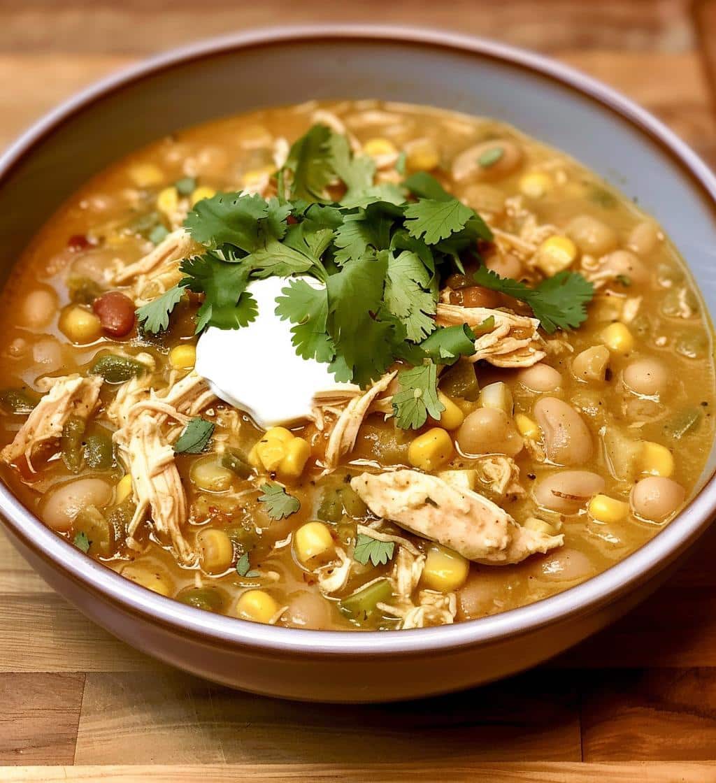 Green Chile White Chicken Chili - detail 1