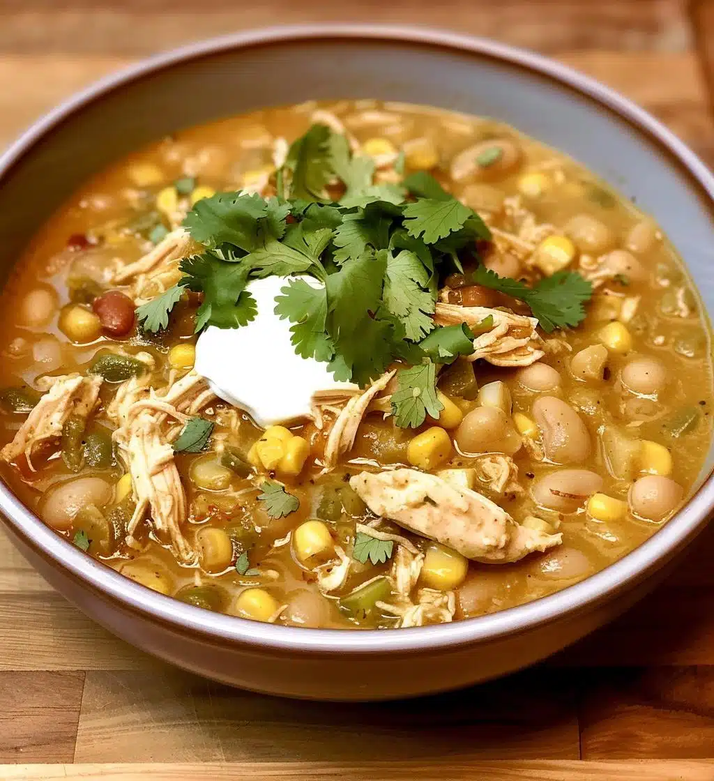 Green Chile White Chicken Chili - detail 1