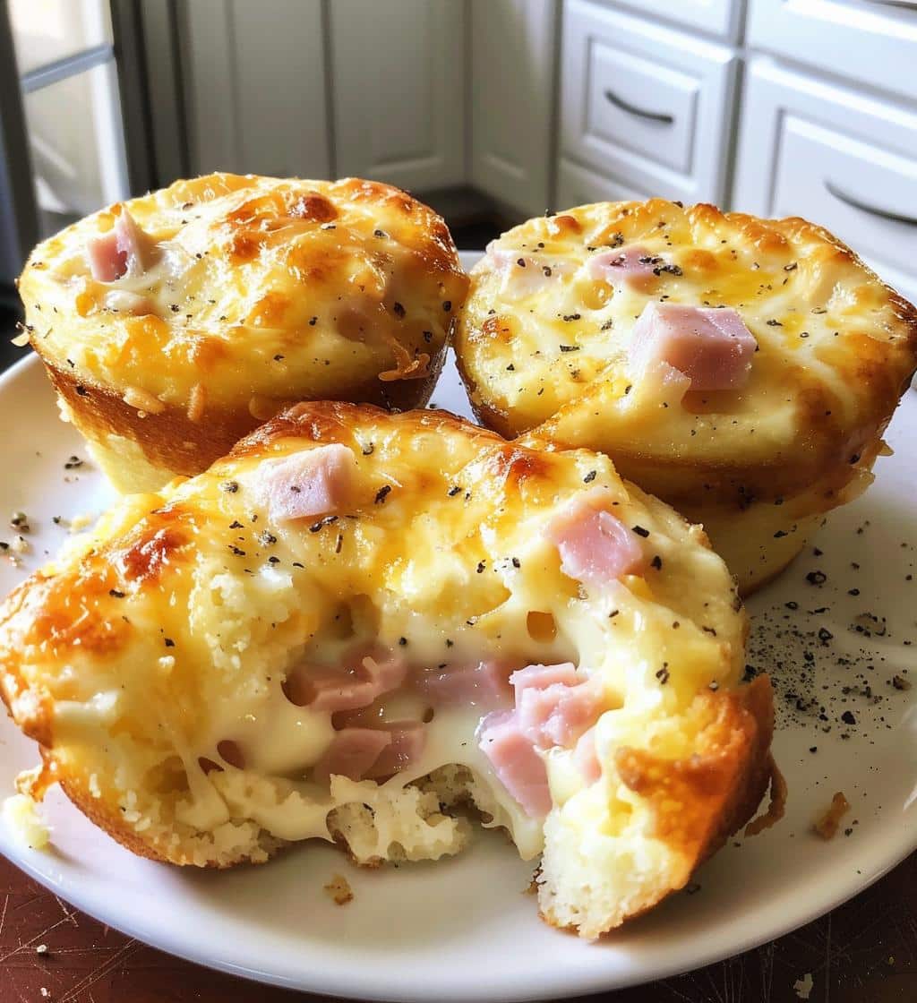 Ham & Cheese Breakfast Cups