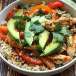 Healthy Chicken Fajita Bowls
