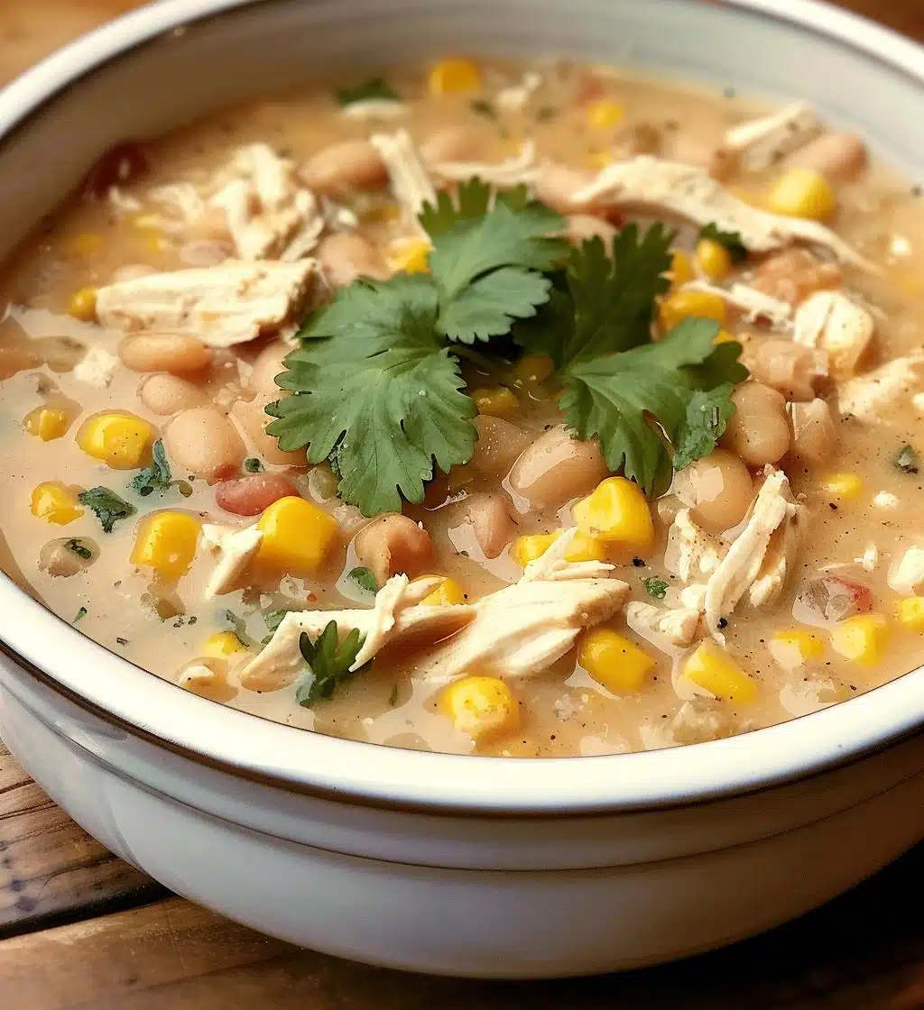 Healthy White Chicken Chili (Greek yogurt) - detail 1